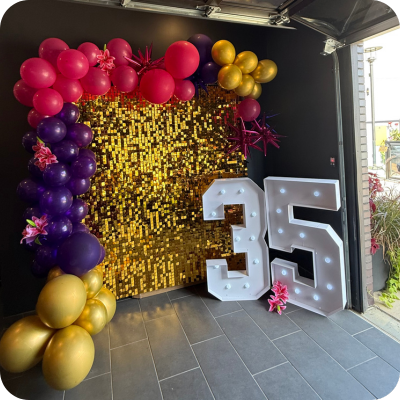 Balloon Arch Backdrop